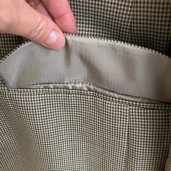 EUC MICHAEL KORS HOUNDSTOOTH PRINT SPORTS COAT - Picture 5 of 13